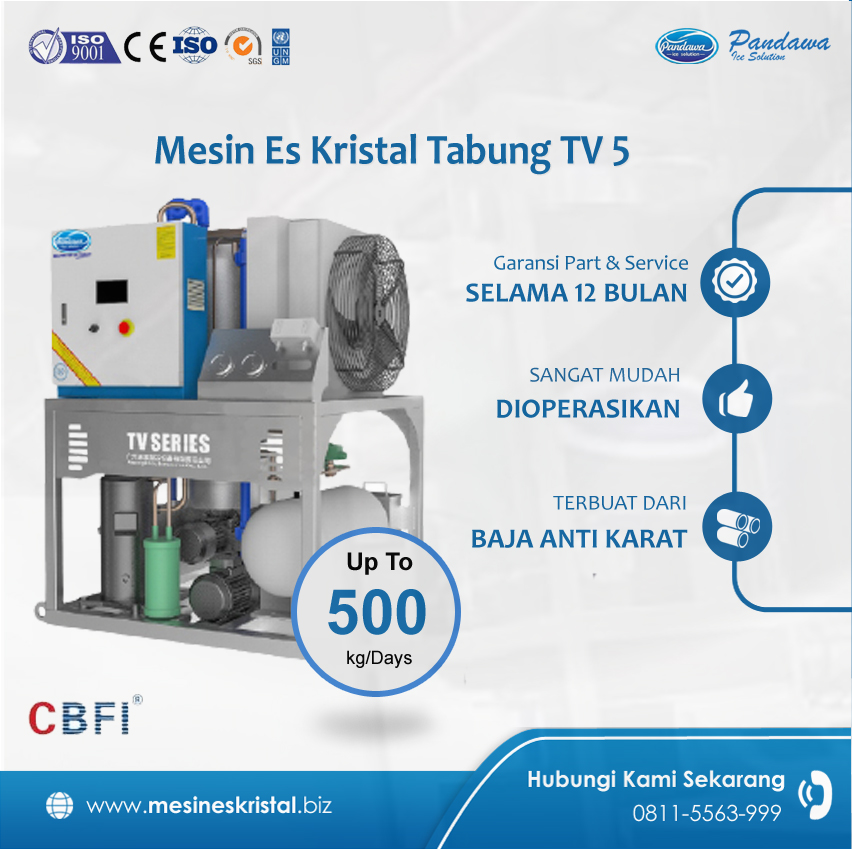 jual mesin es batu kristal