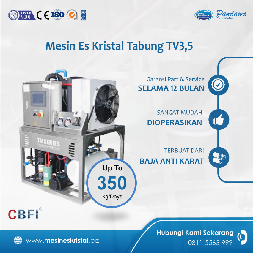 mesin ice tube