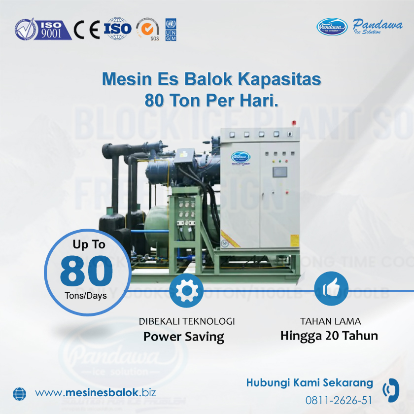 Mesin Pembuat Es Balok Mini